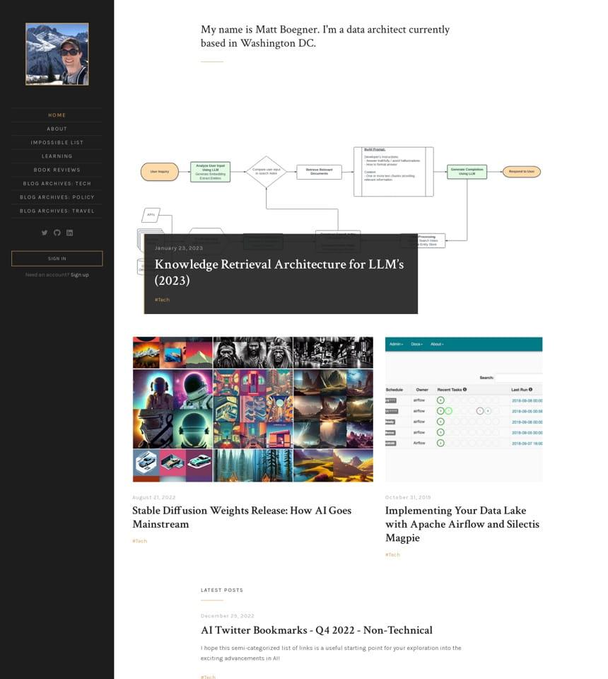 Matt Boegner Blog preview