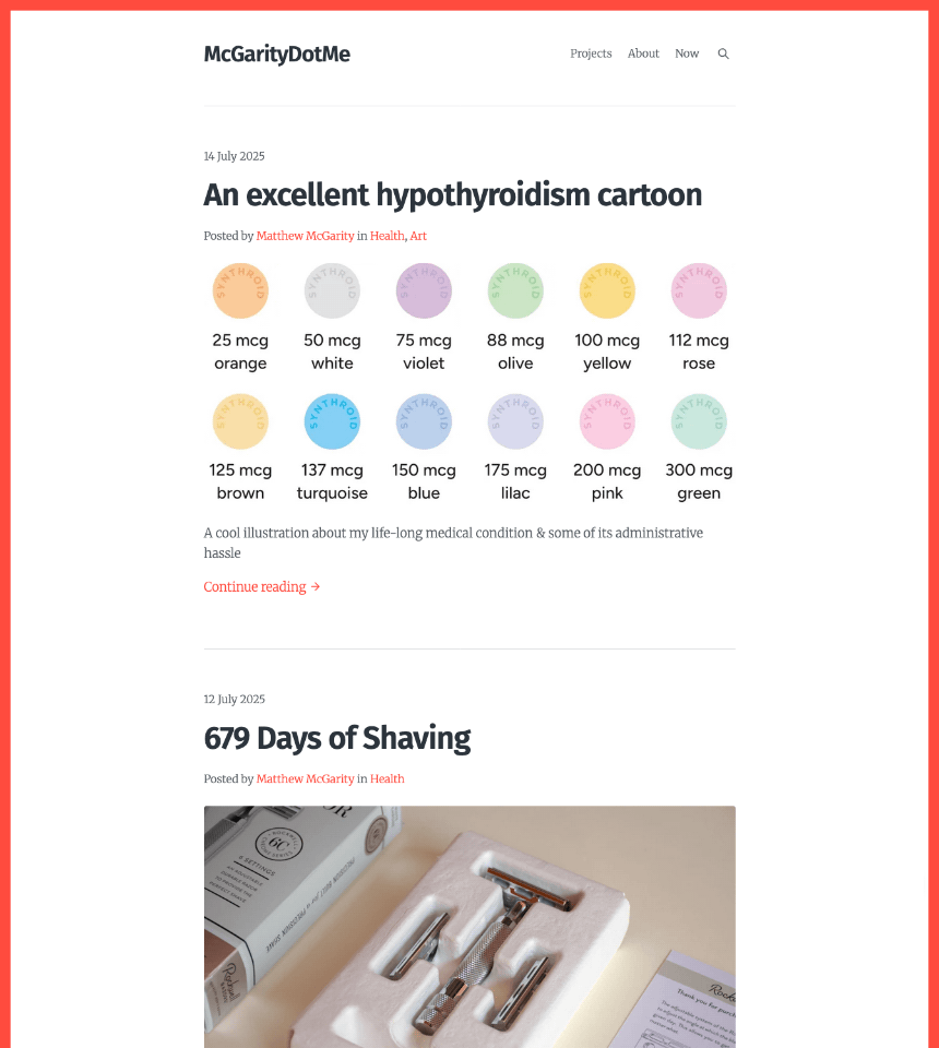 The Mcgarity Blog preview