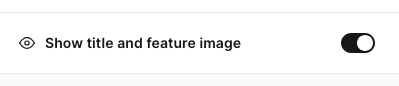 Landing page