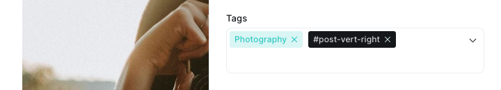 Internal tags in Ghost Admin