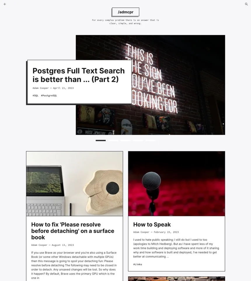 Admcpr Blog preview